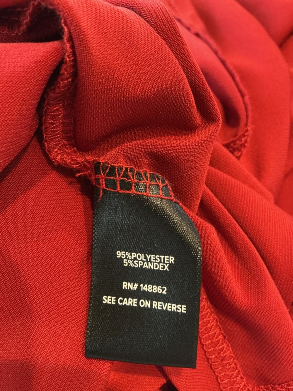 Torrid Figure Flattering Red Faux Wrap Skirt With Tulip Hem & Side Tie Size 1X - Picture 7 of 7